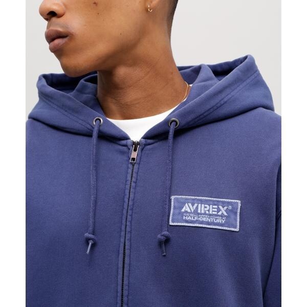 アヴィレックス（AVIREX）/《50th Anniversary》FADE WASH ZIP UP PARKA
