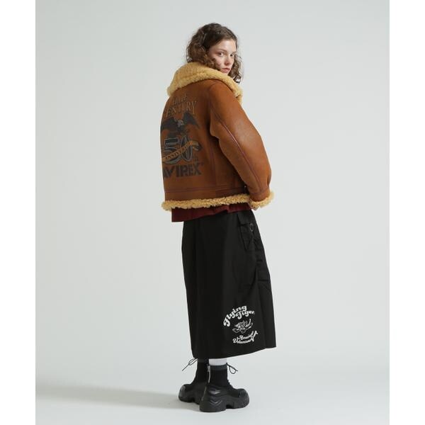 アヴィレックス（AVIREX）/《50th ANNIVERSARY／WOMAN》B−3 CUSTOM 50TH EDITION