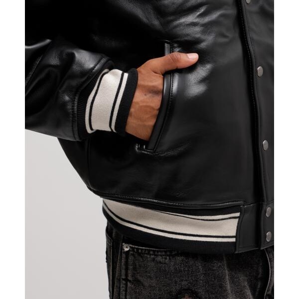 アヴィレックス（AVIREX）/《50th Anniversary》GRAPHIC VARSITY LEATHER JACKET