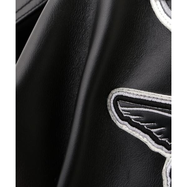 アヴィレックス（AVIREX）/《50th Anniversary》GRAPHIC VARSITY LEATHER JACKET