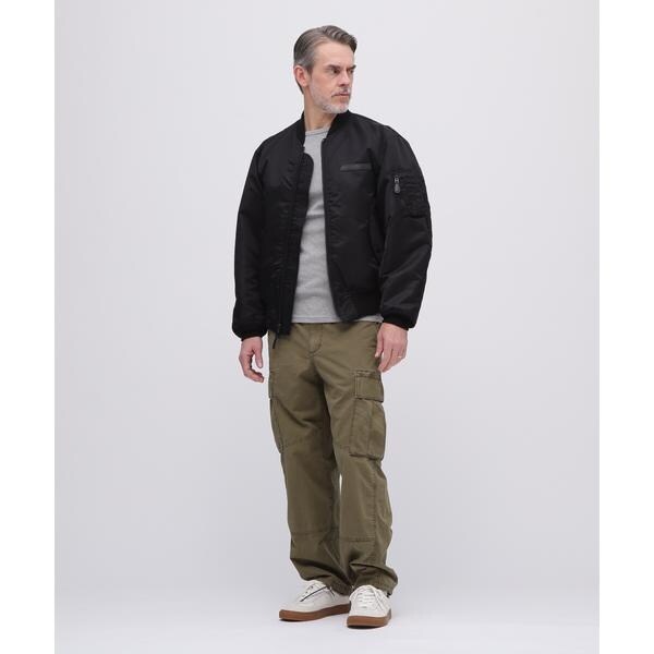 アヴィレックス（AVIREX）/《50th Anniversary》MA−1 SIGNATURE BIG LOGO ／ MA−1 シ