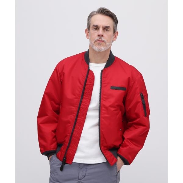 アヴィレックス（AVIREX）/《50th Anniversary》MA−1 SIGNATURE BIG LOGO ／ MA−1 シ