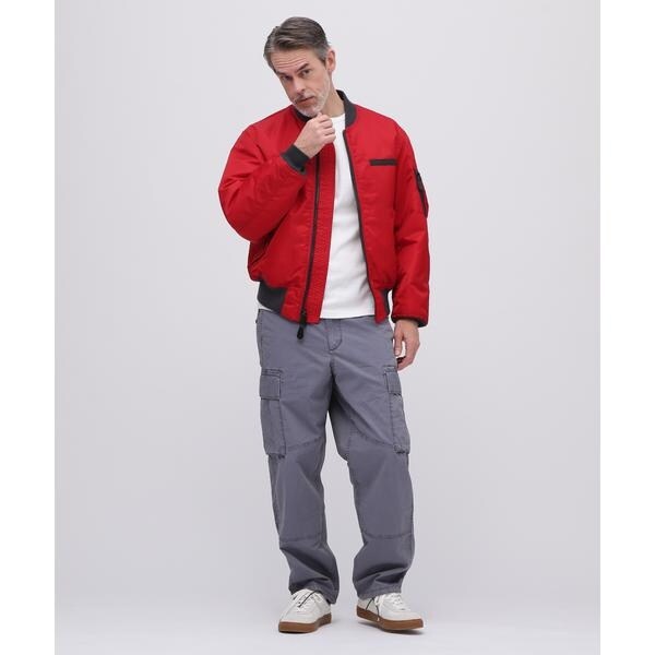 アヴィレックス（AVIREX）/《50th Anniversary》MA−1 SIGNATURE BIG LOGO ／ MA−1 シ