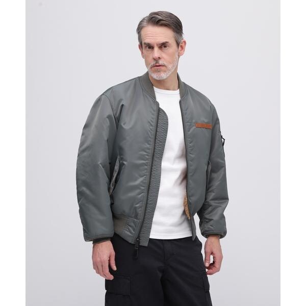 アヴィレックス（AVIREX）/《50th Anniversary》MA−1 SIGNATURE BIG LOGO ／ MA−1 シ