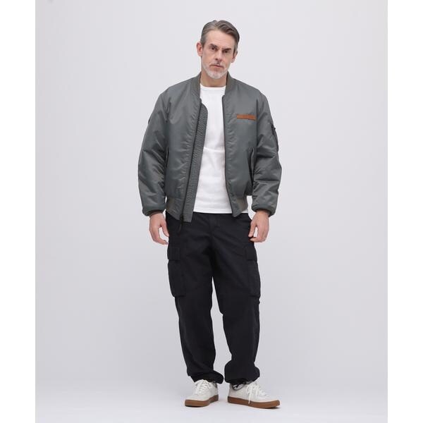 アヴィレックス（AVIREX）/《50th Anniversary》MA−1 SIGNATURE BIG LOGO ／ MA−1 シ