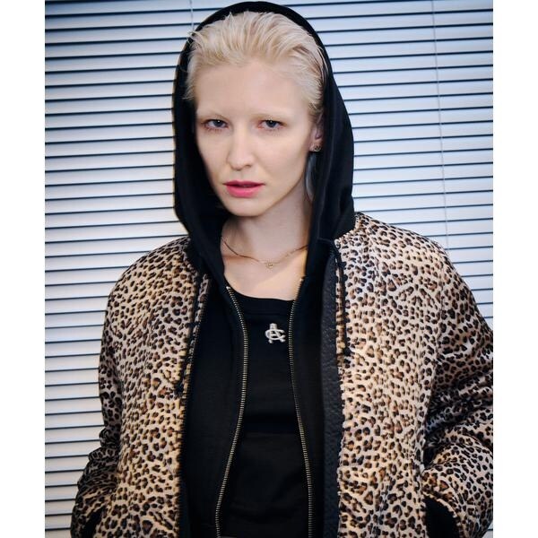 アヴィレックス（AVIREX）/《WOMAN》LEOPARD LOGO MA−1