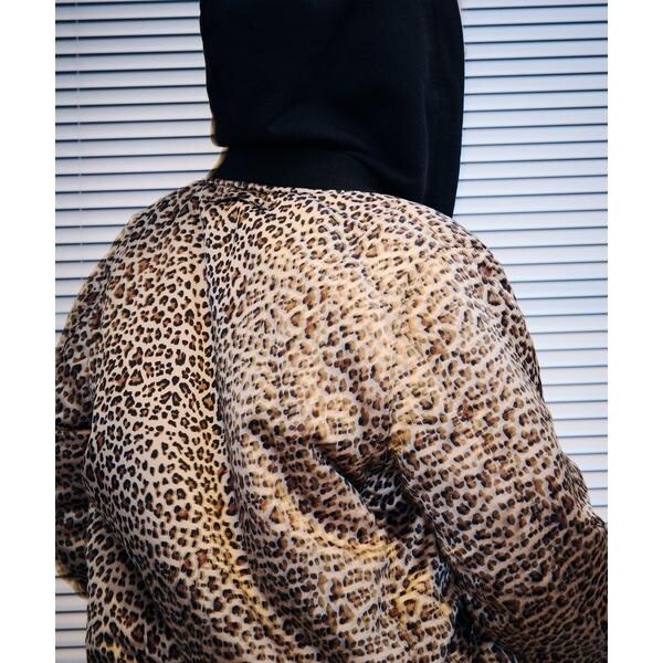 アヴィレックス（AVIREX）/《WOMAN》LEOPARD LOGO MA−1