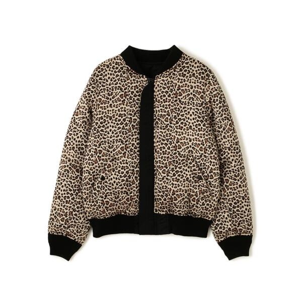 アヴィレックス（AVIREX）/《WOMAN》LEOPARD LOGO MA−1