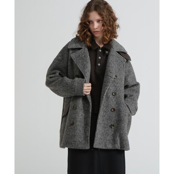 アヴィレックス（AVIREX）/《直営店限定》SHAGGY PEA COAT／シャギーピーコート