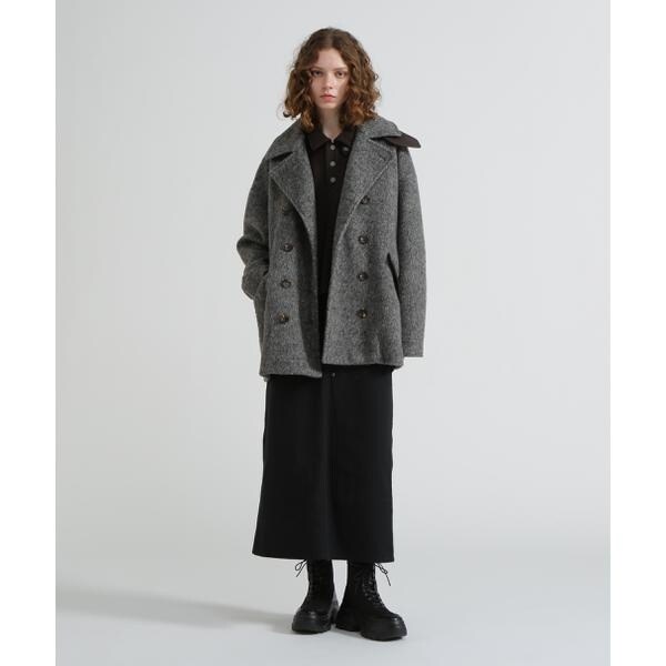 アヴィレックス（AVIREX）/《直営店限定》SHAGGY PEA COAT／シャギーピーコート