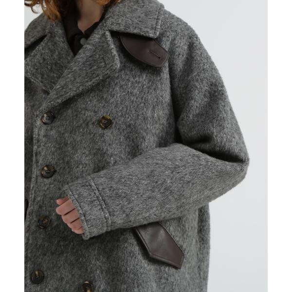 アヴィレックス（AVIREX）/《直営店限定》SHAGGY PEA COAT／シャギーピーコート