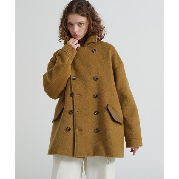 アヴィレックス（AVIREX）/《直営店限定》SHAGGY PEA COAT／シャギーピーコート