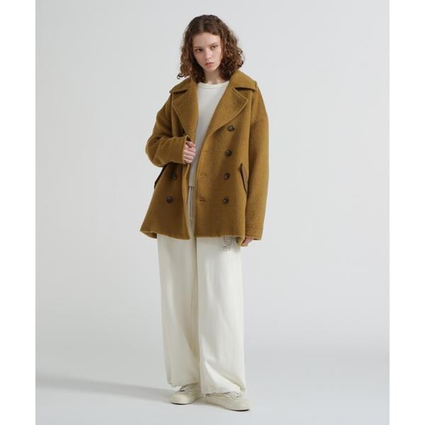 アヴィレックス（AVIREX）/《直営店限定》SHAGGY PEA COAT／シャギーピーコート