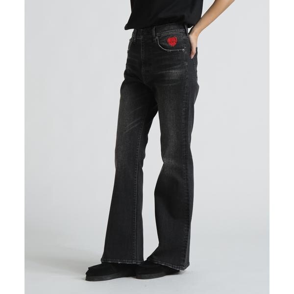 アヴィレックス（AVIREX）/《直営店限定》DENIM FLARE PANTS／デニムフレアーパンツ