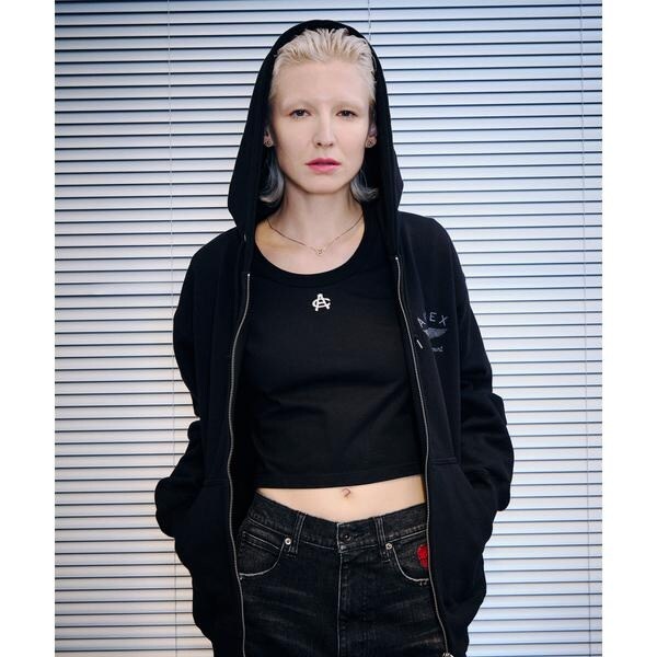 アヴィレックス（AVIREX）/《取扱店限定アイテム》LEOPARD VARSITY LOGO PARKA