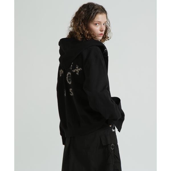 アヴィレックス（AVIREX）/《取扱店限定アイテム》LEOPARD VARSITY LOGO PARKA