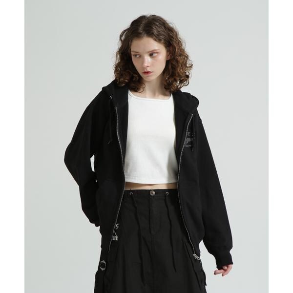 アヴィレックス（AVIREX）/《取扱店限定アイテム》LEOPARD VARSITY LOGO PARKA