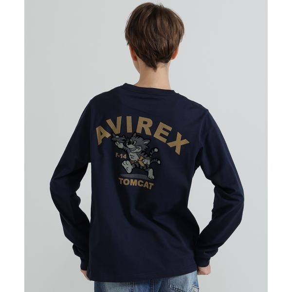 アヴィレックス（AVIREX）/《WEB&限定》TOMCAT L／S T−SHIRT