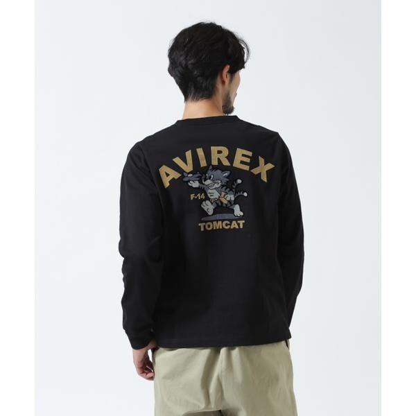 アヴィレックス（AVIREX）/《WEB&限定》TOMCAT L／S T−SHIRT