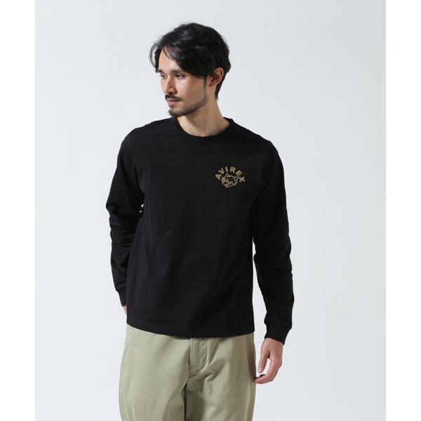 アヴィレックス（AVIREX）/《WEB&限定》TOMCAT L／S T−SHIRT