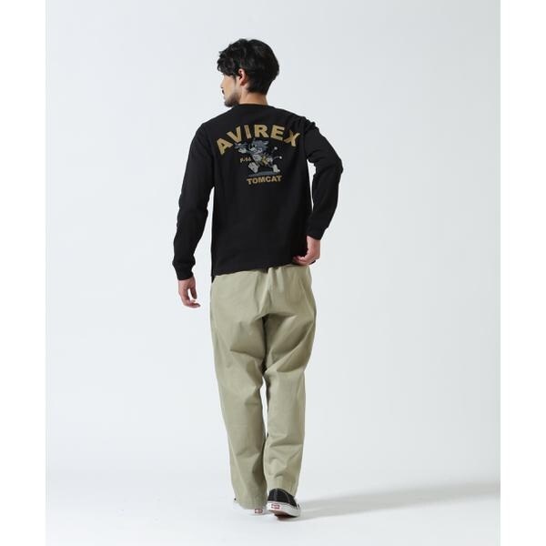 アヴィレックス（AVIREX）/《WEB&限定》TOMCAT L／S T−SHIRT