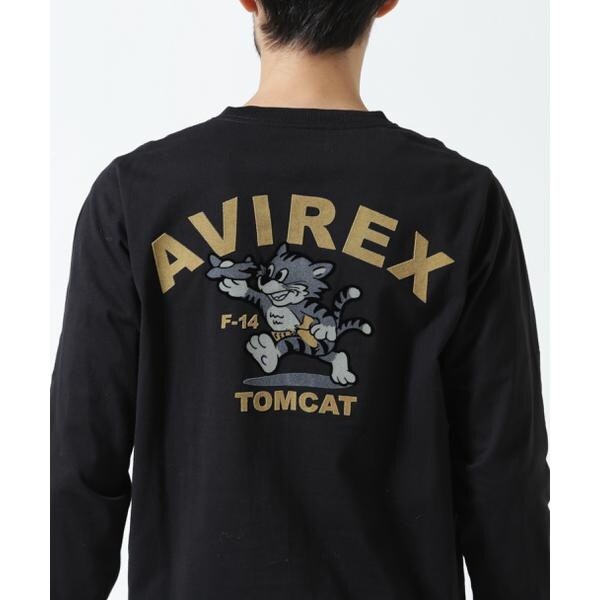 アヴィレックス（AVIREX）/《WEB&限定》TOMCAT L／S T−SHIRT