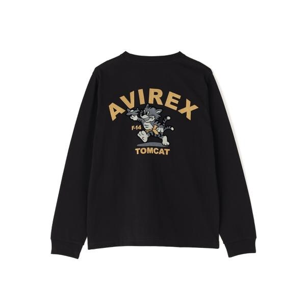アヴィレックス（AVIREX）/《WEB&限定》TOMCAT L／S T−SHIRT