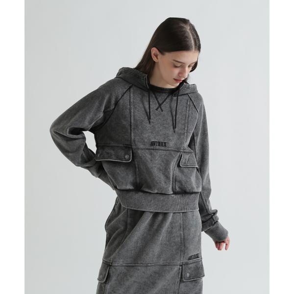 アヴィレックス（AVIREX）/WASHED OUT HOODIE