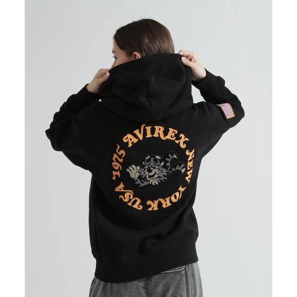 アヴィレックス（AVIREX）/《WOMAN》SAGARA CIRCLE LOGO TOMCAT ZIP PARKA