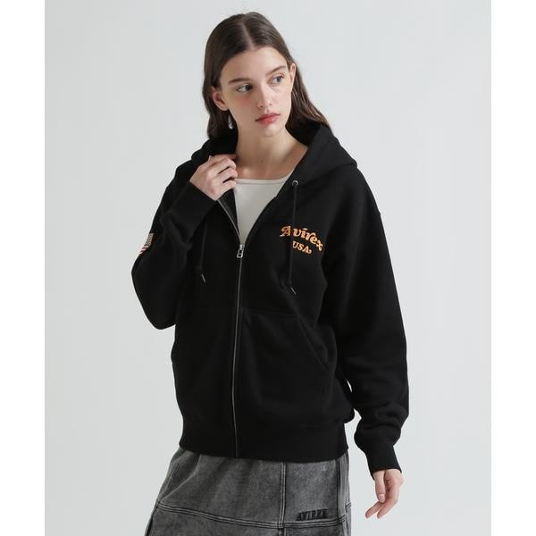 アヴィレックス（AVIREX）/《WOMAN》SAGARA CIRCLE LOGO TOMCAT ZIP PARKA