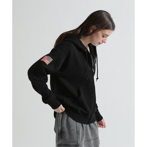 アヴィレックス（AVIREX）/《WOMAN》SAGARA CIRCLE LOGO TOMCAT ZIP PARKA