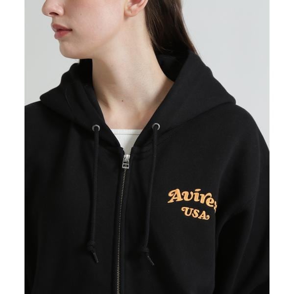 アヴィレックス（AVIREX）/《WOMAN》SAGARA CIRCLE LOGO TOMCAT ZIP PARKA