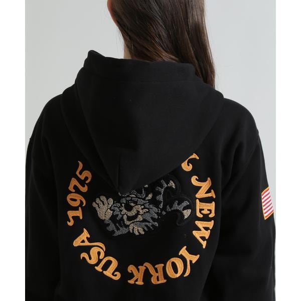 アヴィレックス（AVIREX）/《WOMAN》SAGARA CIRCLE LOGO TOMCAT ZIP PARKA