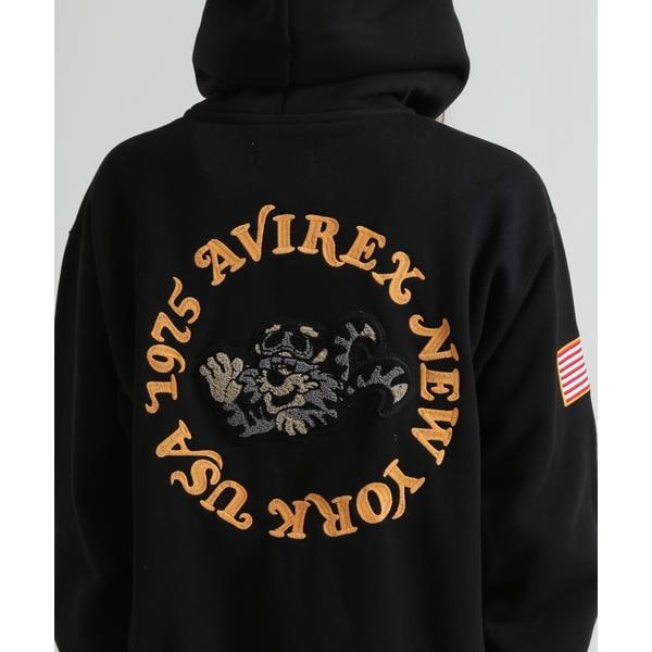 アヴィレックス（AVIREX）/《WOMAN》SAGARA CIRCLE LOGO TOMCAT ZIP PARKA