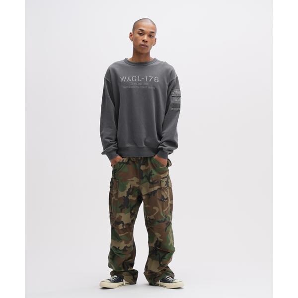 アヴィレックス（AVIREX）/FADED MIL．POCKET CREWNECK SWEAT_12