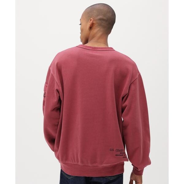 アヴィレックス（AVIREX）/FADED MIL．POCKET CREWNECK SWEAT_16