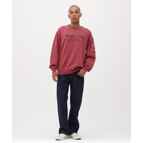 アヴィレックス（AVIREX）/FADED MIL．POCKET CREWNECK SWEAT_17