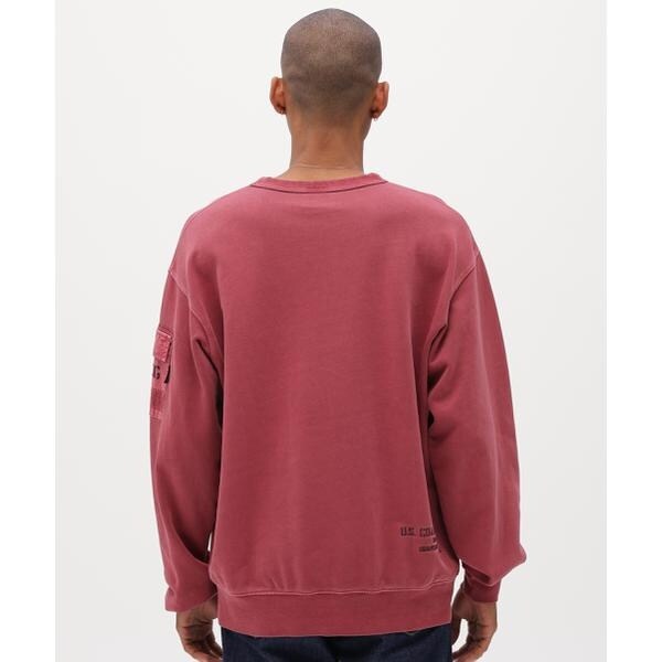 アヴィレックス（AVIREX）/FADED MIL．POCKET CREWNECK SWEAT_19