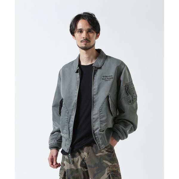 アヴィレックス（AVIREX）/FADED NYLON TYPE CWU−36P JACKET_3
