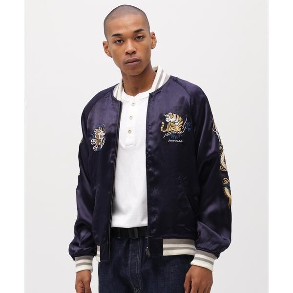 【NEW】アヴィレックス（AVIREX）/《直営店限定》SOUVENIR JACKET ”DRAGON & CHERRY BLOSSOMS”