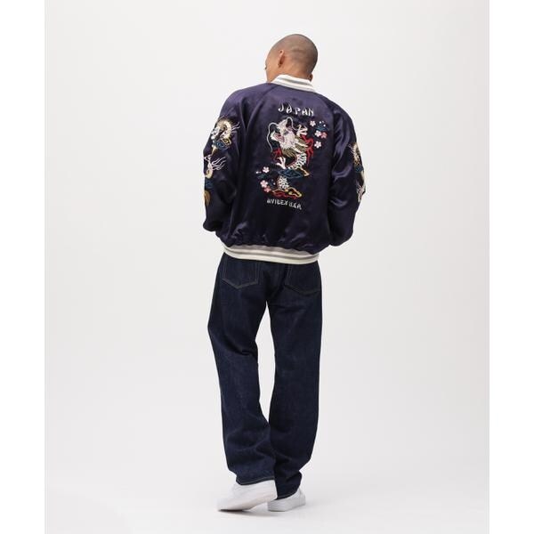 【NEW】アヴィレックス（AVIREX）/《直営店限定》SOUVENIR JACKET ”DRAGON & CHERRY BLOSSOMS”