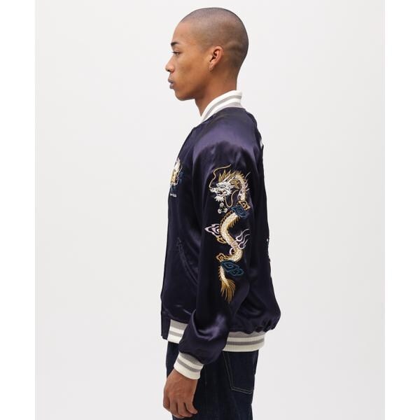 【NEW】アヴィレックス（AVIREX）/《直営店限定》SOUVENIR JACKET ”DRAGON & CHERRY BLOSSOMS”