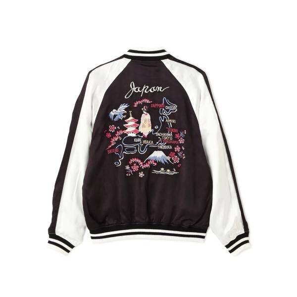 【NEW】アヴィレックス（AVIREX）/《直営店限定》SOUVENIR JACKET ”DRAGON & CHERRY BLOSSOMS”