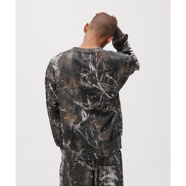 アヴィレックス（AVIREX）/CREW NECK SWEAT ”REAL TREE CAMO”
