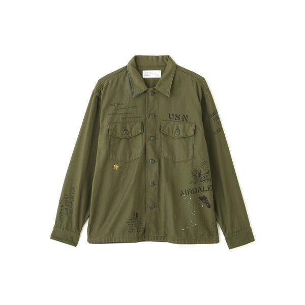 アヴィレックス（AVIREX）/AGED LOOK L／S UTILITY SHIRT_10