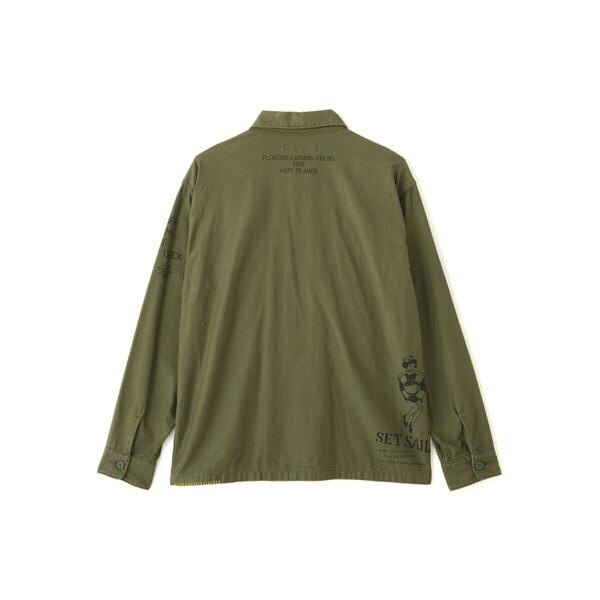 アヴィレックス（AVIREX）/AGED LOOK L／S UTILITY SHIRT_11
