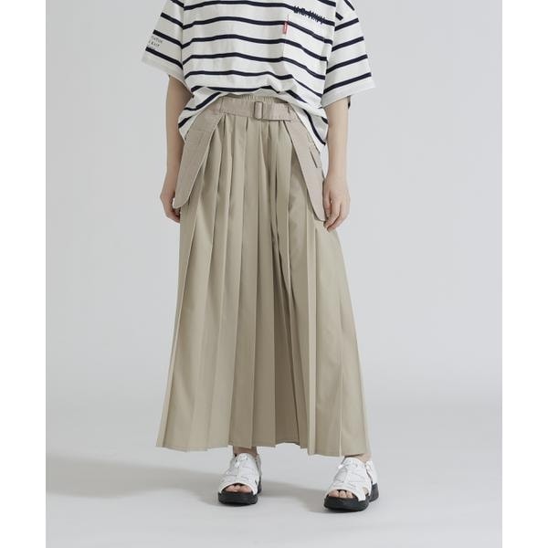 アヴィレックス（AVIREX）/MILITARY POCKET BELT POUCH PLEATED SKIRT_1