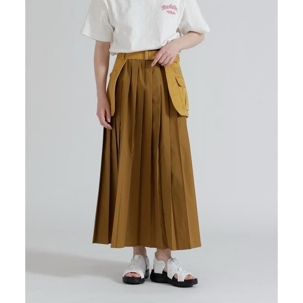 アヴィレックス（AVIREX）/MILITARY POCKET BELT POUCH PLEATED SKIRT_2