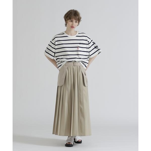 アヴィレックス（AVIREX）/MILITARY POCKET BELT POUCH PLEATED SKIRT_4