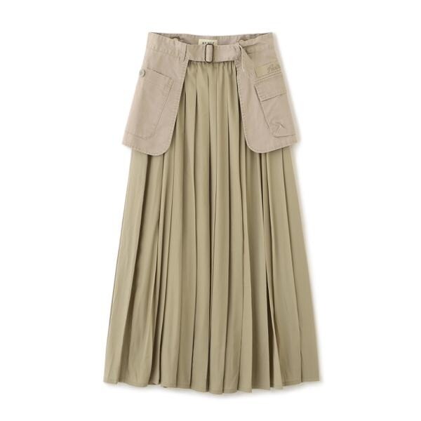 アヴィレックス（AVIREX）/MILITARY POCKET BELT POUCH PLEATED SKIRT_9